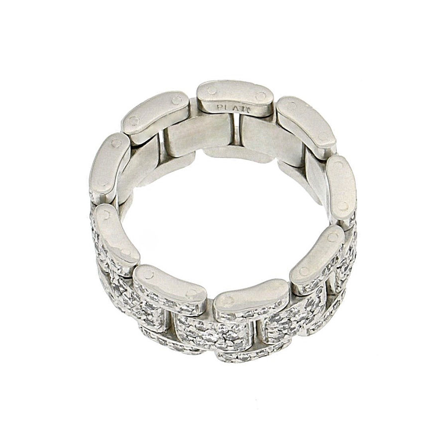 Private Commission Linked Rings Platinum Diamonds