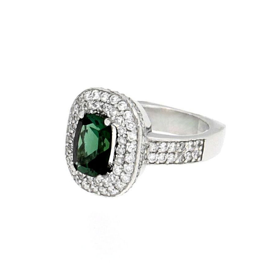 Private Commission Rings Tourmaline White Gold Diamonds