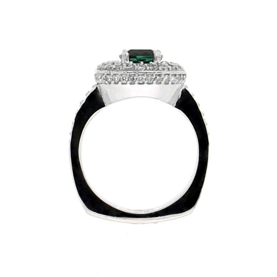 Private Commission Rings Tourmaline White Gold Diamonds